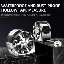 5M*25MM Metric Tape Measure Stainless Steel Anti-Corrosion Retractable Metric Ruler Hollow Design Woodworking Measuring Tool - 5m - View 3