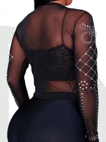 Women Tops - 白色 - 查看 6