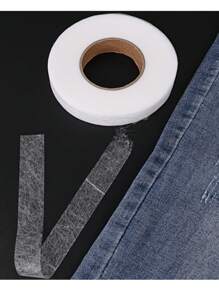 1 件、袖口下摆贴纸、无纺布装饰带、裤子下摆胶带、熨烫封边胶带、裤子自粘织物胶带、DIY 缝纫用品 - 彩色 - 查看 10