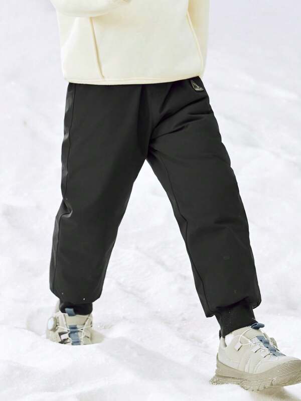 mini bala Boys' And Girls' Heat-Retaining Warm Pants 2024 Winter New Collection