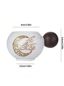 1pc New Double Ball Heat-Resistant Resin Incense Burner, Suitable For Home Decor, Office, Festivals, Yoga Studios, Can Be Used As Festival Gifts, Festival Decorations Gifts, Festival Decorations Decorations, Living Room Accessories Birthday Graduation E-I-D
