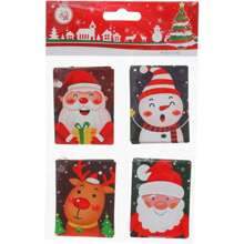 8 张圣诞树装饰卡 圣诞贺卡 信封 迷你圣诞卡 空白便条卡 圣诞树许愿卡 圣诞快乐贺卡 圣诞节（迷彩，均码） - 彩色 - 查看 4