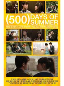 1 幅浪漫电影《和莎莫的 500 天》（2009）- 电影艺术海报帆布画墙面印刷画客厅家居装饰无画框 - 彩色 - 查看 14