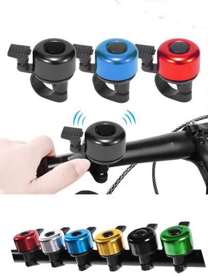 Mini Colorful Aluminum Alloy Thumb Bicycle Bell