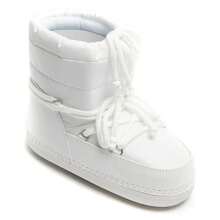 Women's Warm, Comfortable And Waterproof Winter Boots - White - View 1