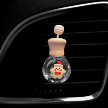Cartoon Christmas Car Air Vent Fragrance Essential Oil Bottle, Empty Bottle, Car Decor, Merry Christmas Home Decor Christmas Decorations Room Decor, Christmas Gifts