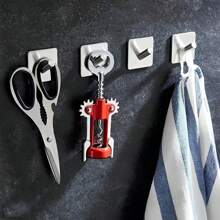 Chic & Fun Multipurpose Hook Bedroom Bathroom Living Room Adhesive Fixation - 套件 10 件 - 查看 5