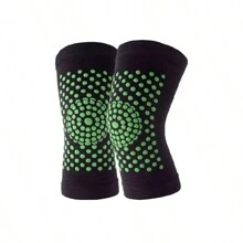 1 件装艾草自热护膝，男女通用四季护膝，可拉伸针织护膝，颜色随机 - 黑色 - 查看 10