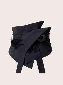 1 chiếc thắt lưng bản rộng thời trang thanh lịch, đa năng, có ve áo, thắt lưng cho nữ, phù hợp với váy, áo sơ mi, áo khoác, phụ kiện thắt lưng corset cho nữ, trang phục cao bồi miền Tây, trang phục đồng quê, thắt lưng đen cổ điển, thắt lưng corset cho nữ, trang phục định hình eo, làm thon gọn eo và kiểm soát bụng, trang phục Halloween - màu đen - Xem 2