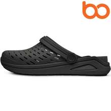 Boaonda Original Kin Orthopedic Clog Babouche Plantar Fasciitis Babouche Spur Slipper Sandal - 黑色/黑色 - 查看 2