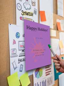 15 hojas A4 de cartulina morada de 250g, serie morada de cartulina gruesa para manualidades, recortes de papel, invitaciones y material de papel - Morado - Ver 7