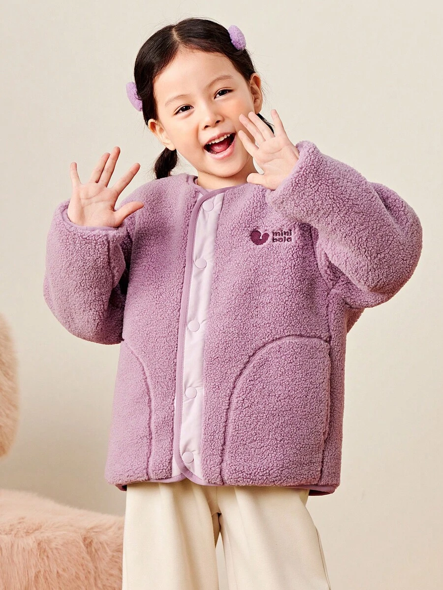 mini bala Waterproof Reversible Padded Jacket For Children Thick Winter Padded Coat