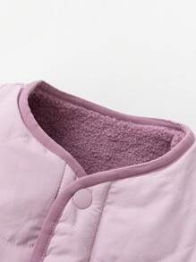 mini bala Waterproof Reversible Padded Jacket For Children Thick Winter Padded Coat