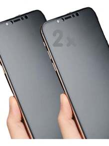 2 In 1 Kit Moto EDGE 50 FUSION Colorful Case + Matte Ceramic Privacy - 紅色 - 查看 9