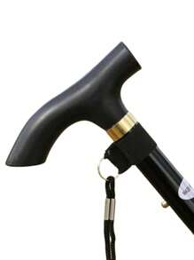 1 件轻质铝合金折叠登山杖，户外徒步手杖 - 彩色 - 查看 7