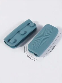 Extra Thick Silicone Heat Resistant Cooking Gloves, Pot Handle Gripper Sleeve For Cast Iron Cookware