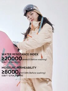 VECTOR MOTION Hooded Ski Jacket, , Padded, Water-Resistant, Windproof, Abrasion-Resistant, Breathable, Stretchy, SORONA Bio-, Single/Dual Layered Ski Gear Ski Outfits