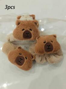 1/3 chiếc kẹp móng vuốt Capybara cỡ lớn, dây buộc tóc, kẹp tóc rùa - Nhiều màu - Xem 7