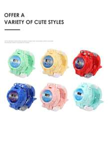 Children's Electronic Watch Transformation Watch Cartoon Transformation Robot Cool Watch Children's Gift Gift - Multicolor - View 1