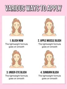 Misslyn Cafe Beauty 彩妆盘，哑光粉状腮红，带镜子，4 色可选，打造自然妆效，显色度高，易于晕染，妆效从清透到浓郁。