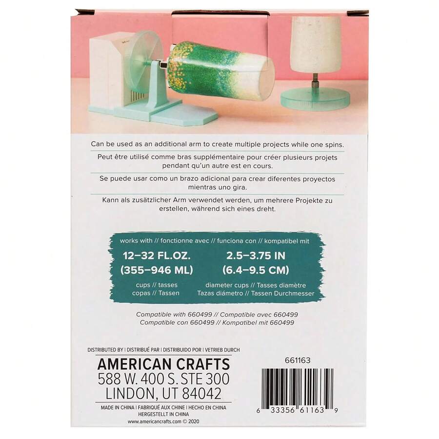 Resin Tumbler Accessory Kit By We R Memory Spin It Pro Upgrade Kit