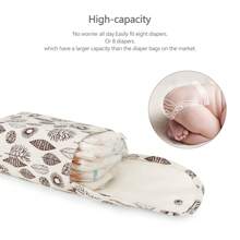 Infant Diaper Storage Bag, Baby Diaper Nappy Carry Organizer Pouch, Portable For Outdoor Use