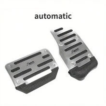 1 bộ Bàn đạp xe số tự động, Bàn đạp ga, Nắp bàn đạp phanh, Bộ bàn đạp ly hợp, Phụ kiện thay thế phổ thông cho xe hơi - Nhiều màu - Xem 9
