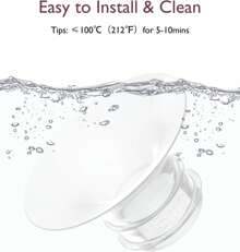 Momcozy M5 Series Breast Pump Accessories Original Replacement Accessories - 17毫米 - 查看 5