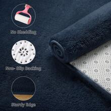 Sour Lemon Carpet Rugs Living Room Large Size, Area Rugs For Bedroom Washable Rug Anti Slip Short Pile Soft Living Room Rug Home Decoration Fluffy Carpets Rugs Extra Large Rugs For Living Room - Navy Blue - View 3