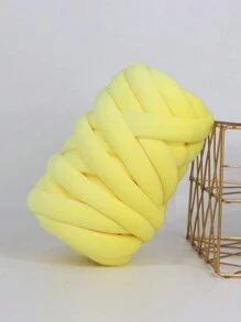 500g 1PC Velvet Thick Super Bulky Chunky Yarn Hand Knitting Woven Thread Basket Blanket Carpets Giant Yarn DIY Hand-Knit Blanket - Multicolor - View 7