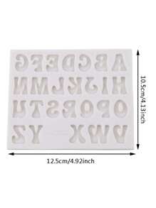 Bộ 3 khuôn silicon hình chữ cái và số, khuôn kẹo sô cô la hình chữ cái và số hoạt hình 3D, thích hợp để trang trí bánh DIY, làm bánh, dụng cụ nhà bếp, đồ dùng nhà bếp gia đình. - Nhiều màu - Xem 14