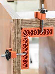 3-Inch 6pcs, 4-Inch 4pcs, 6pcs Clamps Woodworking 90 Degree Square Ruler Set, Home Decor DIY Tools, Suitable For Making Frames, Cabinets, Boxes, Christmas Manual Tool Set/Holiday Party Woodworking Tools