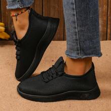 Thermal Lined Slip-Resistant Soft Bottom Kitchen/Office/Work Shoes, Casual Sports Sneakers For Women