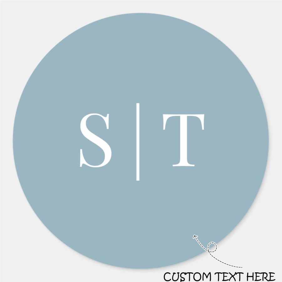 4CM 100PCS CUSTOM Stickers Editable Background Color Wedding Monogram Classic Round Sticker Wedding Stickers Wedding Stationery Name Stickers Personalized Wedding Labels Personalized Envelope Stickers Wedding Invitation Stickers Initial Stickers For Weddings Personalized Envelope Stickers Wedding Invitation Stickers Initial Stickers For Weddings Personalized