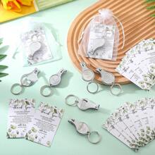 Elegant Wedding Gift Set 5/10 Set Multipurpose Nail Clipper Set With White Organza Bag - For Guests, Men, Women - Perfect For All Seasons