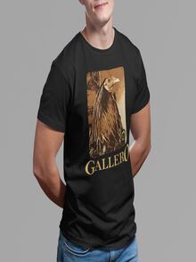 Short Sleeve Crew Neck Boyfriend Style T-Shirt Comfortable And With Vibrant GALLERO Graphic Ideal As A Casual Fashion Gift For Outdoor Activities Or At Home Perfect For Fans Of Gallos De Pelea Gallero Gallos Regalo Gallos De Pelea - 黑色 - 查看 2