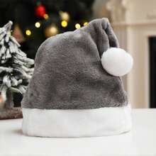 Cappello natalizio in peluche personalizzato, cappello natalizio per la famiglia, cappello con nome personalizzato, regalo di Natale per bambini, cappello natalizio in peluche, berretto di Babbo Natale personalizzato - cappello di Babbo Natale - Visualizzare 13