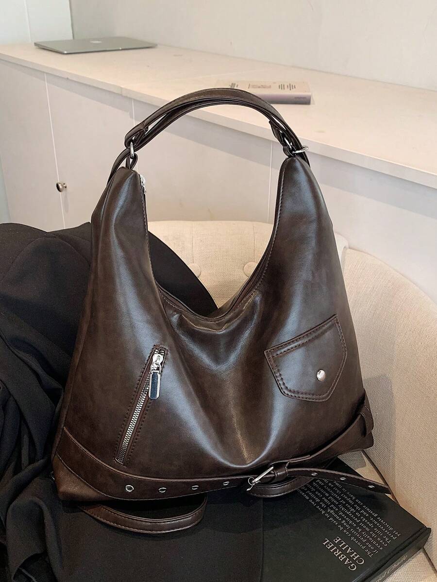 2024 New Multipurpose Tote Bag For Women, High-End Feeling, Large Capacity Commute Backpack & Shoulder Handbag, Versatile 3-In-1 Design