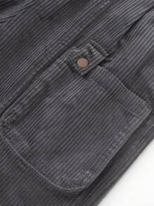 Balabala Boys' Corduroy Pants 2024 Autumn Color Block