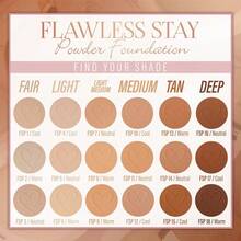 FLAWLESS STAY POWDER FOUNDATION BEAUTY CREATIONS - TONO .FSP5.0 - 查看 2