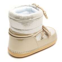 Women's Ski Boots – Warm, Comfortable Winter Boots - Gold - View 4