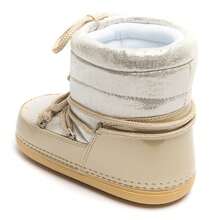 Women's Ski Boots – Warm, Comfortable Winter Boots - Gold - View 3