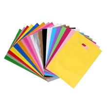 50 Sacolas Alça Boca de Palhaço 15x20, 20x30 e 30x40 Escolha a Cor