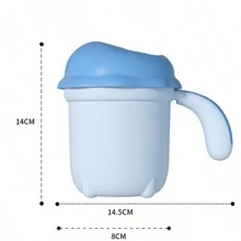 1 pieza Taza para enjuague de champú y cabezal de ducha, juguete de baño para niños, taza para jugar con agua, taza para el lavado de cabello de bebé para bebés y niños pequeños, taza pequeña para jugar en el agua