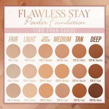 FLAWLESS STAY POWDER FOUNDATION BEAUTY CREATIONS - TONO .FSP16 - View 2