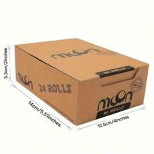 moon. 24 Rollen 4M Slim Formaat Vloeipapier Ongebleekt Papier Langzaam Brandend Rookaccessoires Jongen Valentijn Hart Vrouwen Valentijn