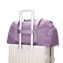 Waterproof Travel Bag Gym Fitness Bag - Mauve Purple - View 4