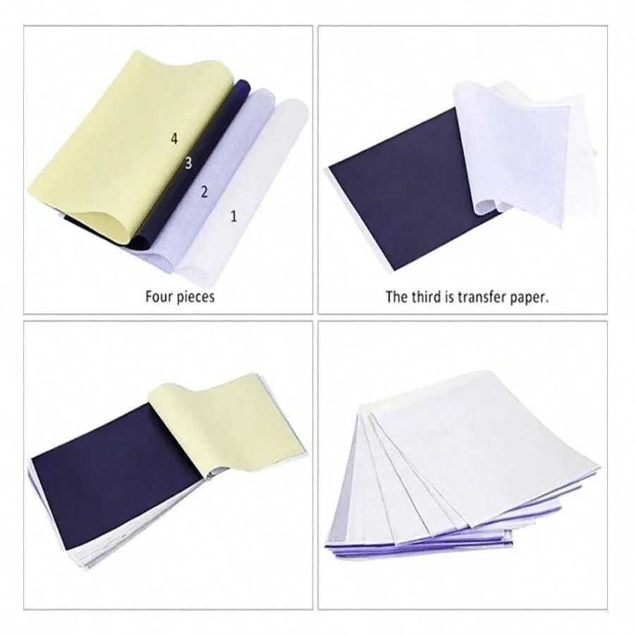 10/5/1pcs A4 Size Tattoo Transfer Paper, Tattoo Supplies Carbon Thermal ...