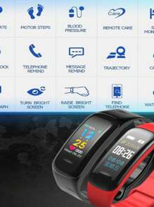 Smartchwatch B40 Bluetooth Smart Bracelet Multifunctional Sports Watch Immediate Shipping - 黑色 - 查看 4