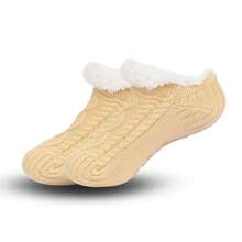 New Floor Socks, Outdoor Sports, Autumn And Winter Slippers Socks, Men's And Women's Velvet Carpet Socks, Non Slip, Suitable For Hiking, Leisure Sports, Etc - Multicolor - View 20